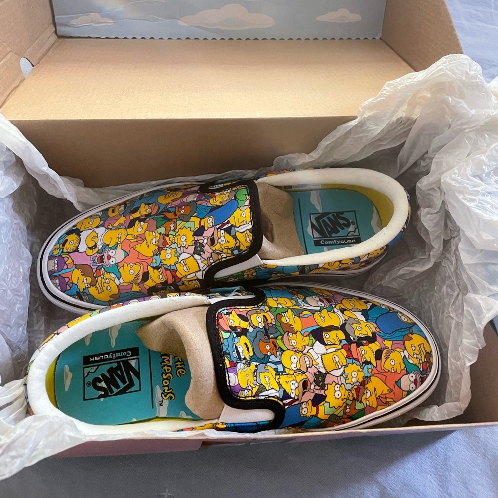 The Simpsons X Vans ComfyCush Slip-on